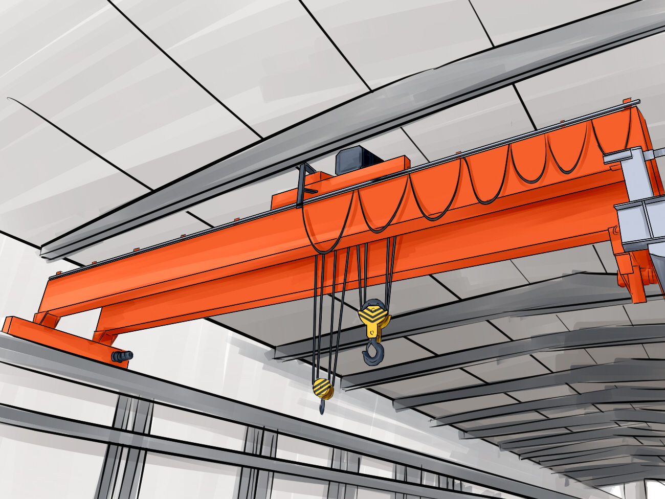 QB型防爆吊鉤橋